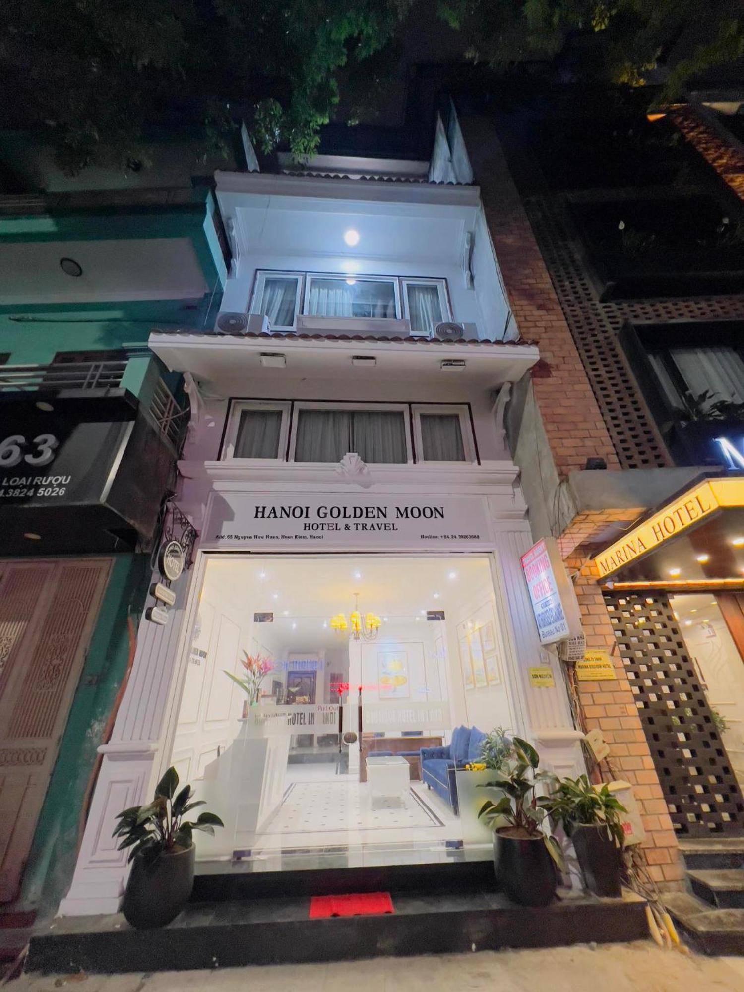 Hanoi Golden Moon Hotel & Travel Eksteriør bilde